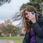 Mujer con smartphone