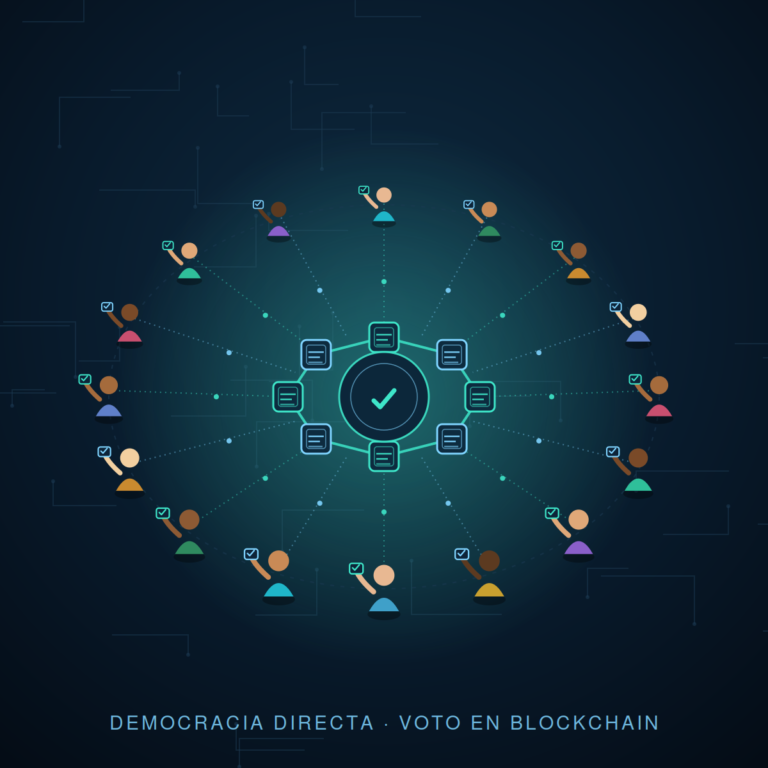 democracia directa blockchain