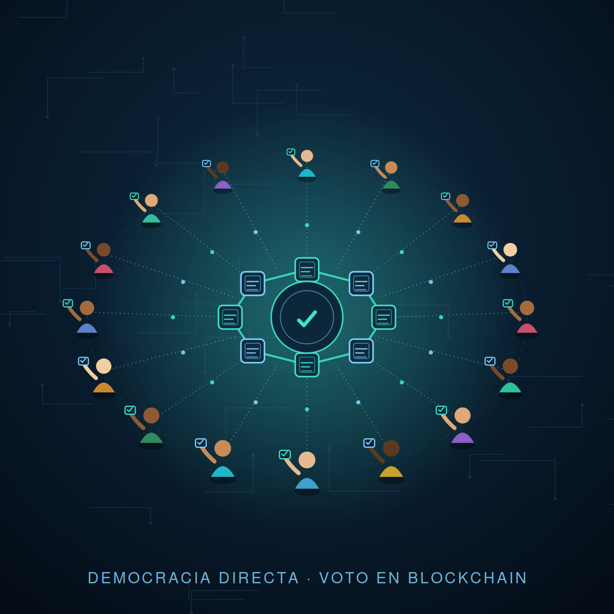 democracia directa blockchain
