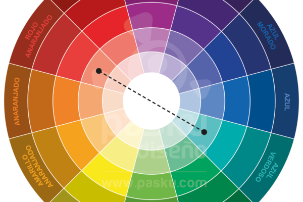 tabla de color complementaria