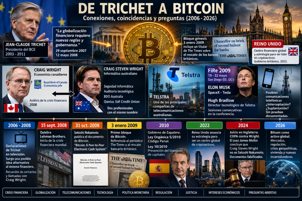 De Trichet a Bitcoin conexiones y preguntas