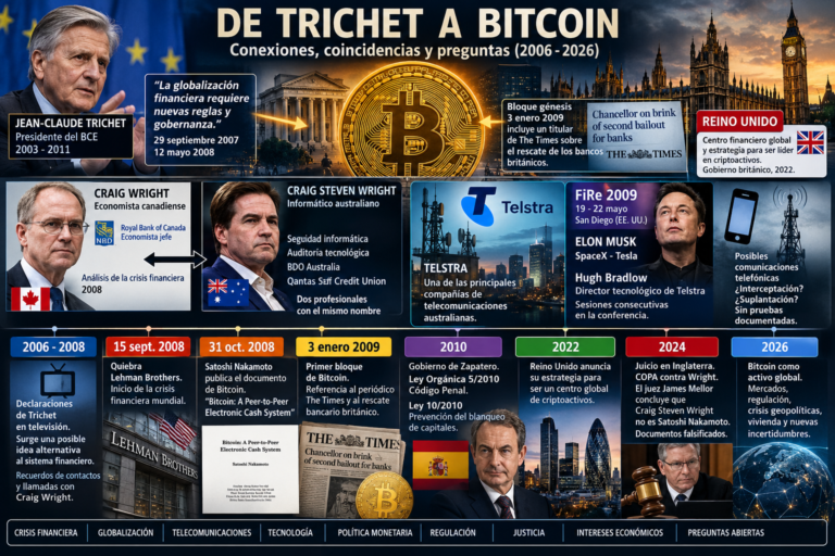 De Trichet a Bitcoin conexiones y preguntas
