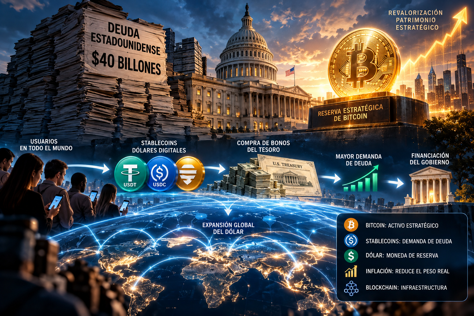 Economía Global_ Deuda, Bitcoin y Dólar