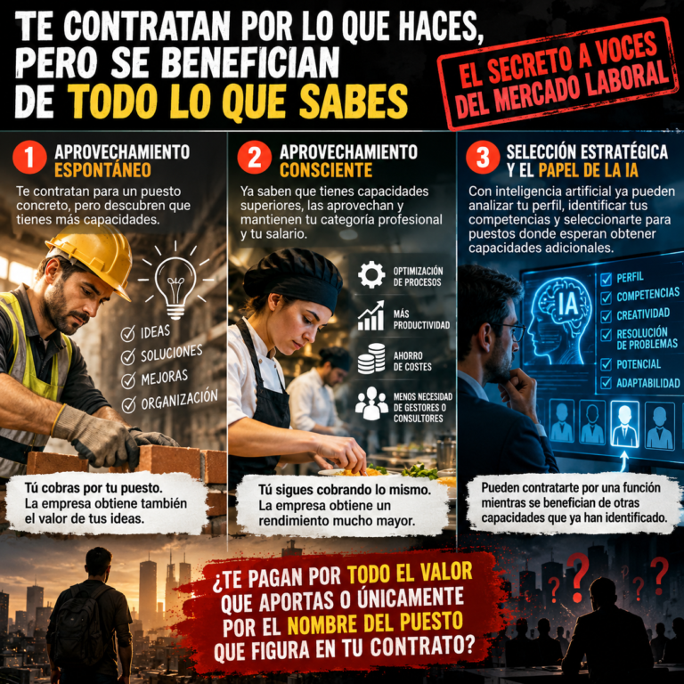El valor oculto del trabajo