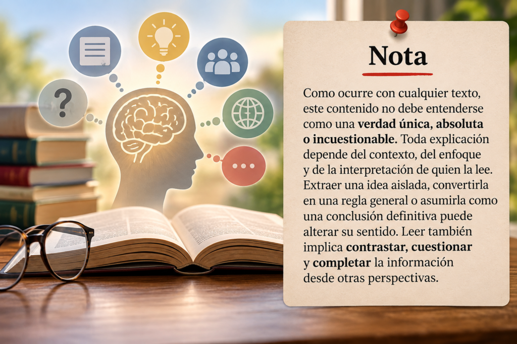 Nota sobre la interpretacio de textos