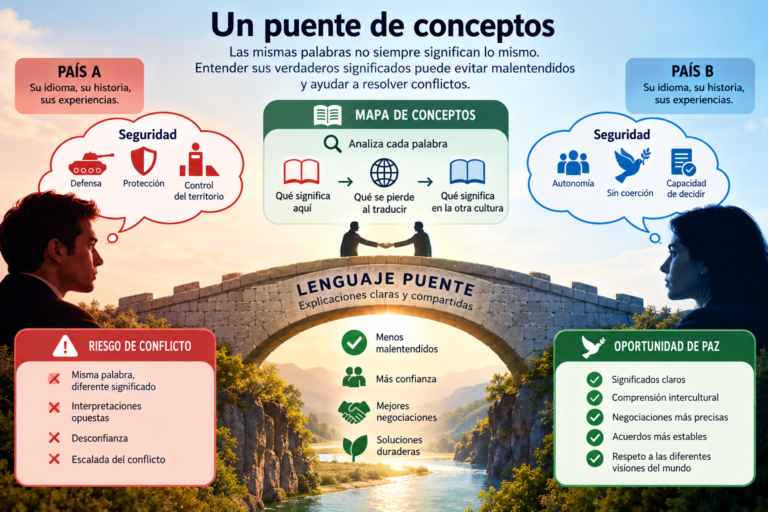 Un pont de conceptes per a la pau